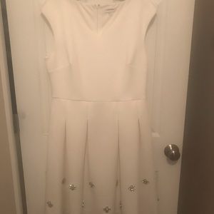 Calvin Klein Ivory dress size 12